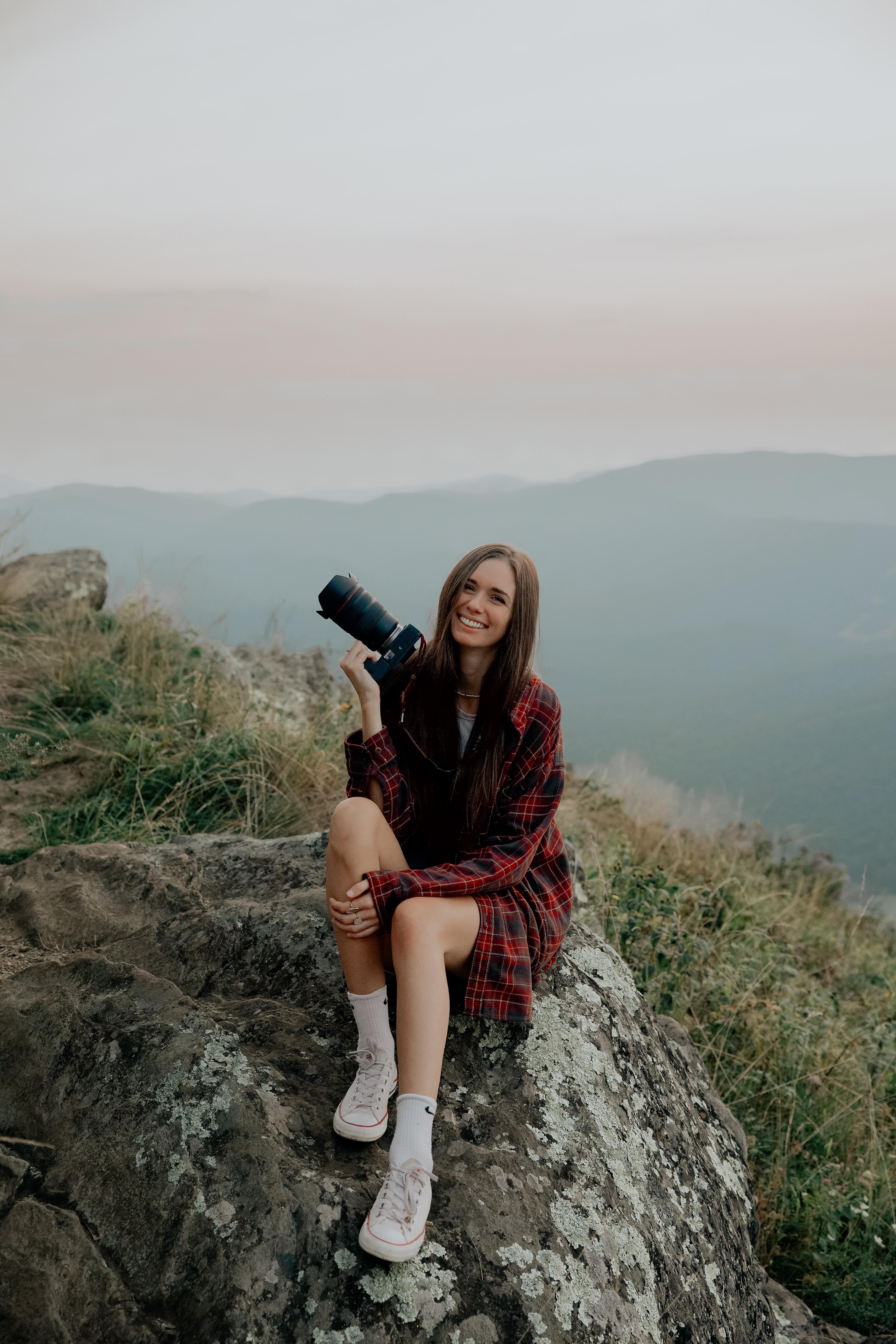 Lauren Bennett with her camera