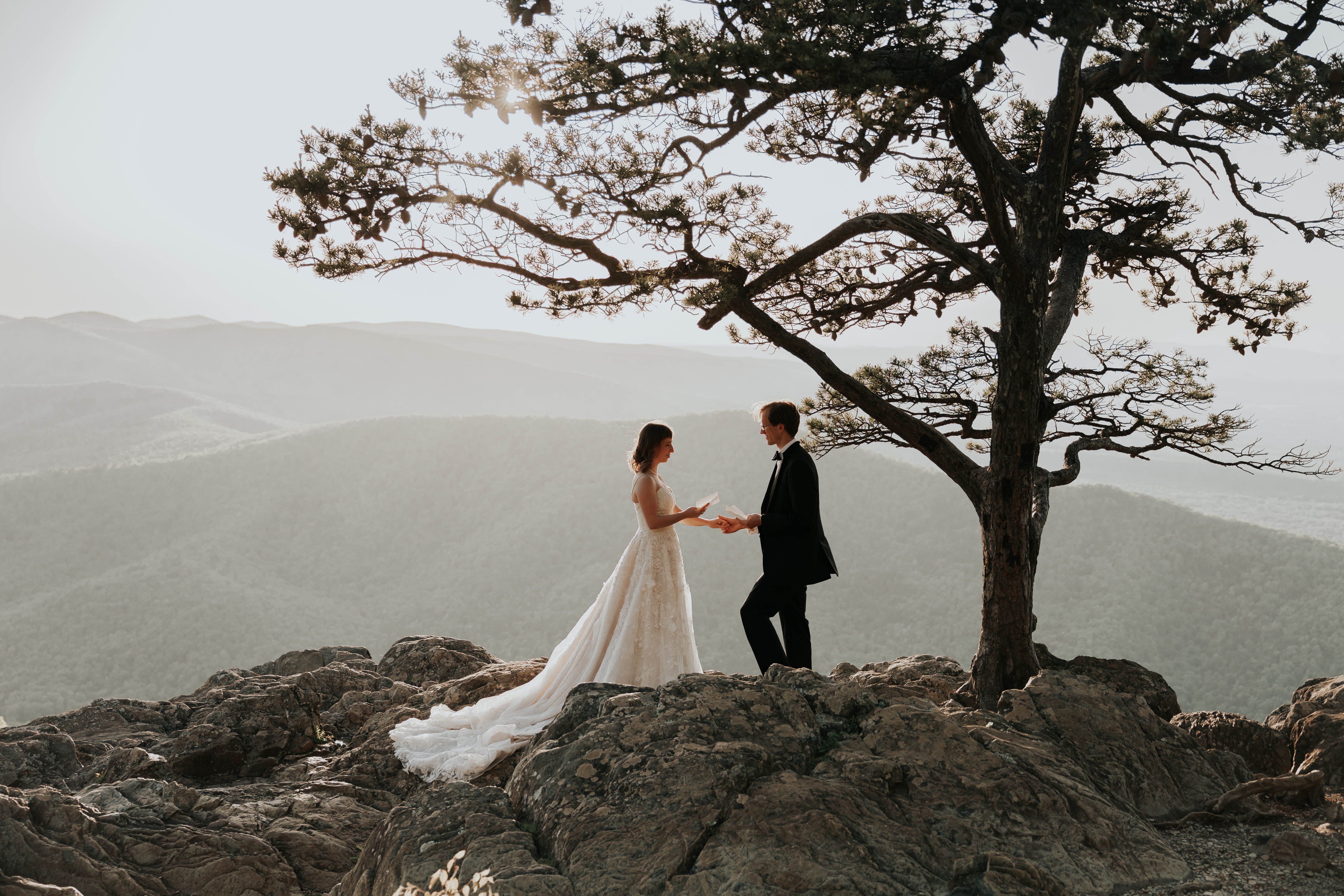 Beautiful wedding moment